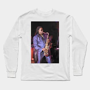 Clarence Clemmons Photograph Long Sleeve T-Shirt